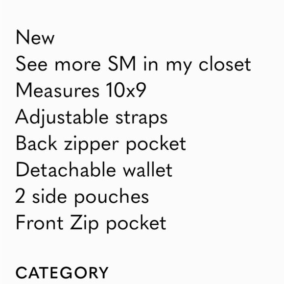 Steve Madden BEvie Backpack- Black main image 7